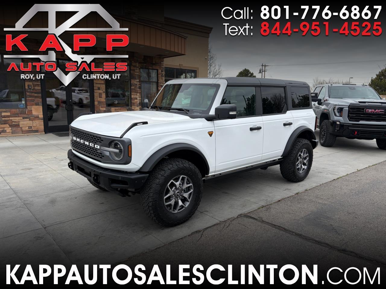 2024 Ford Bronco Badlands 4 Door Advanced 4x4
