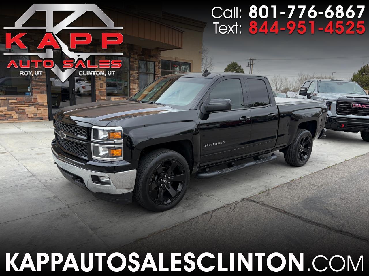 2015 Chevrolet Silverado 1500 4WD Double Cab 143.5" LT w/1LT