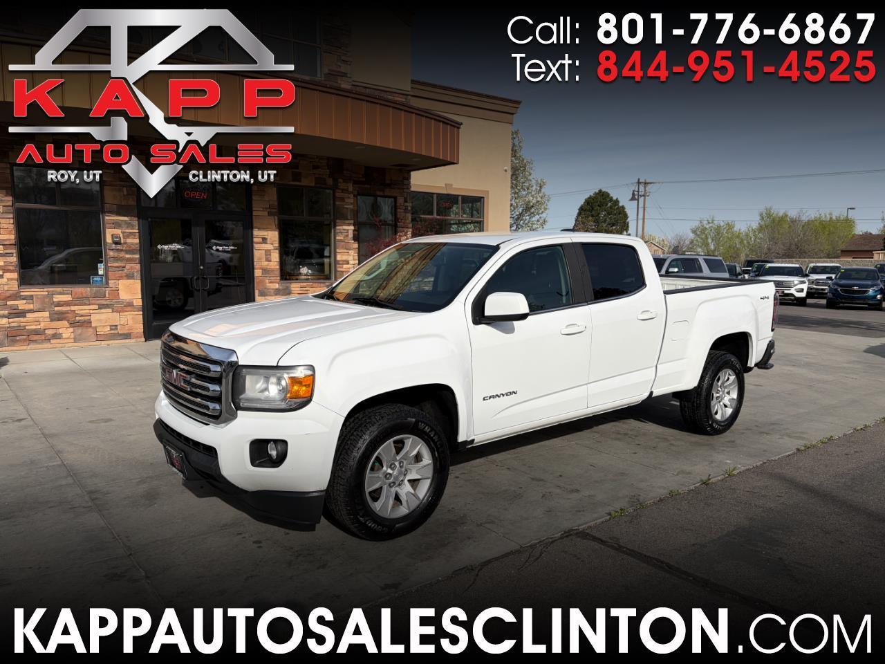 2018 GMC Canyon 4WD Crew Cab 140.5" SLE