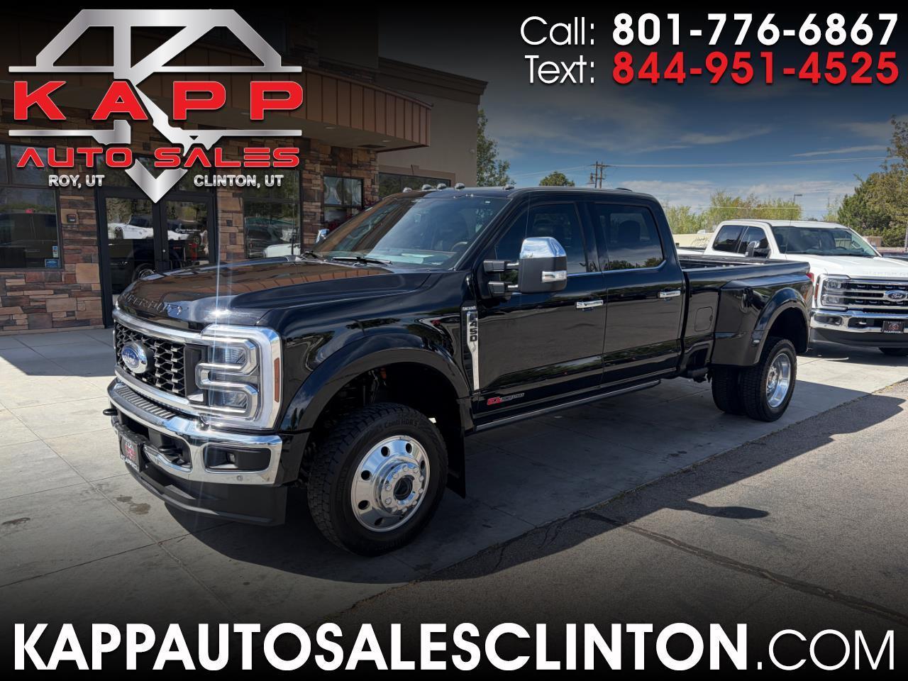 2025 Ford Super Duty F-450 DRW King Ranch 4WD Crew Cab 8' Box
