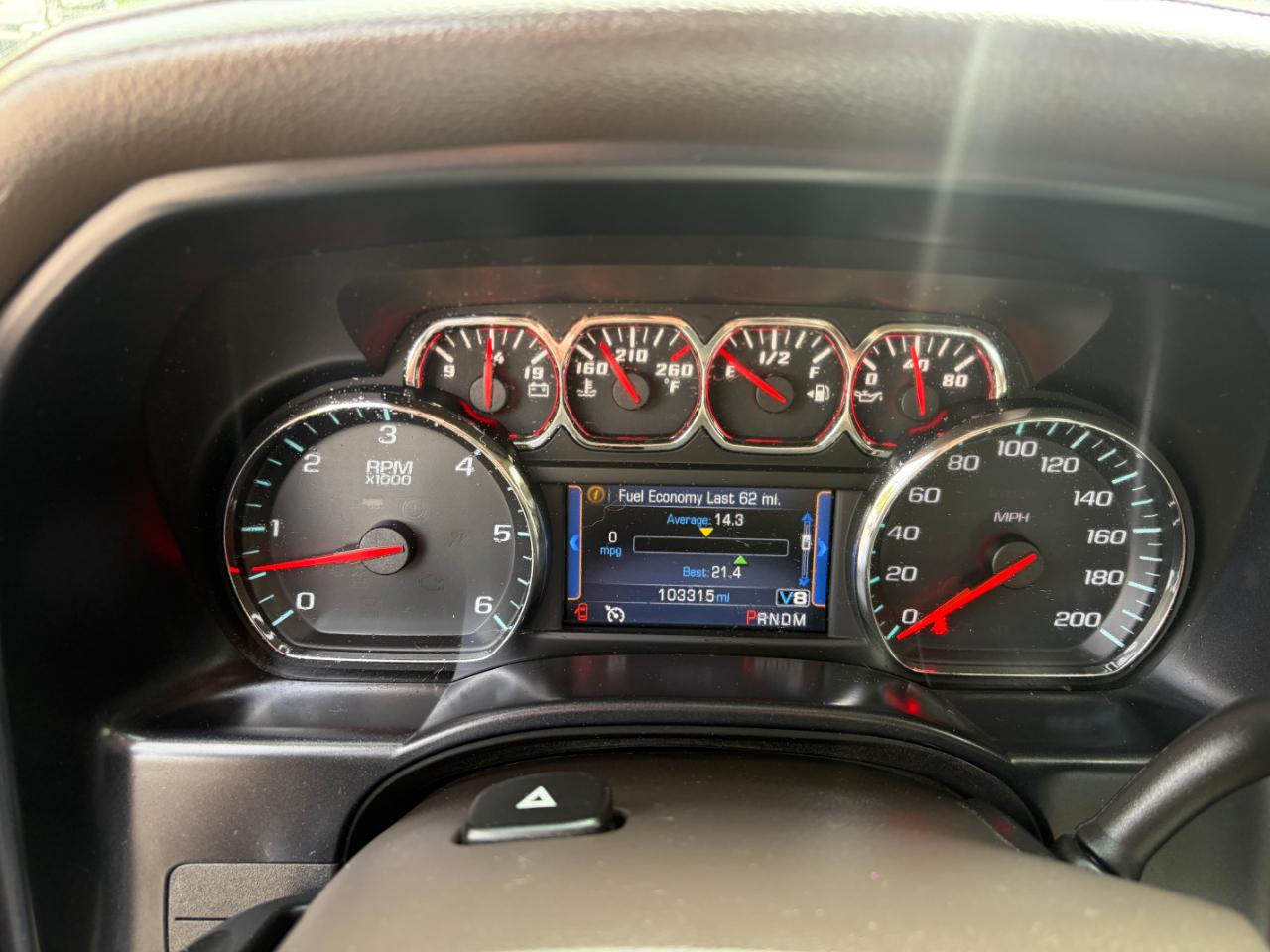 Chevrolet Silverado 1500 4WD Crew Cab 143.5" LTZ w/1LZ 2014