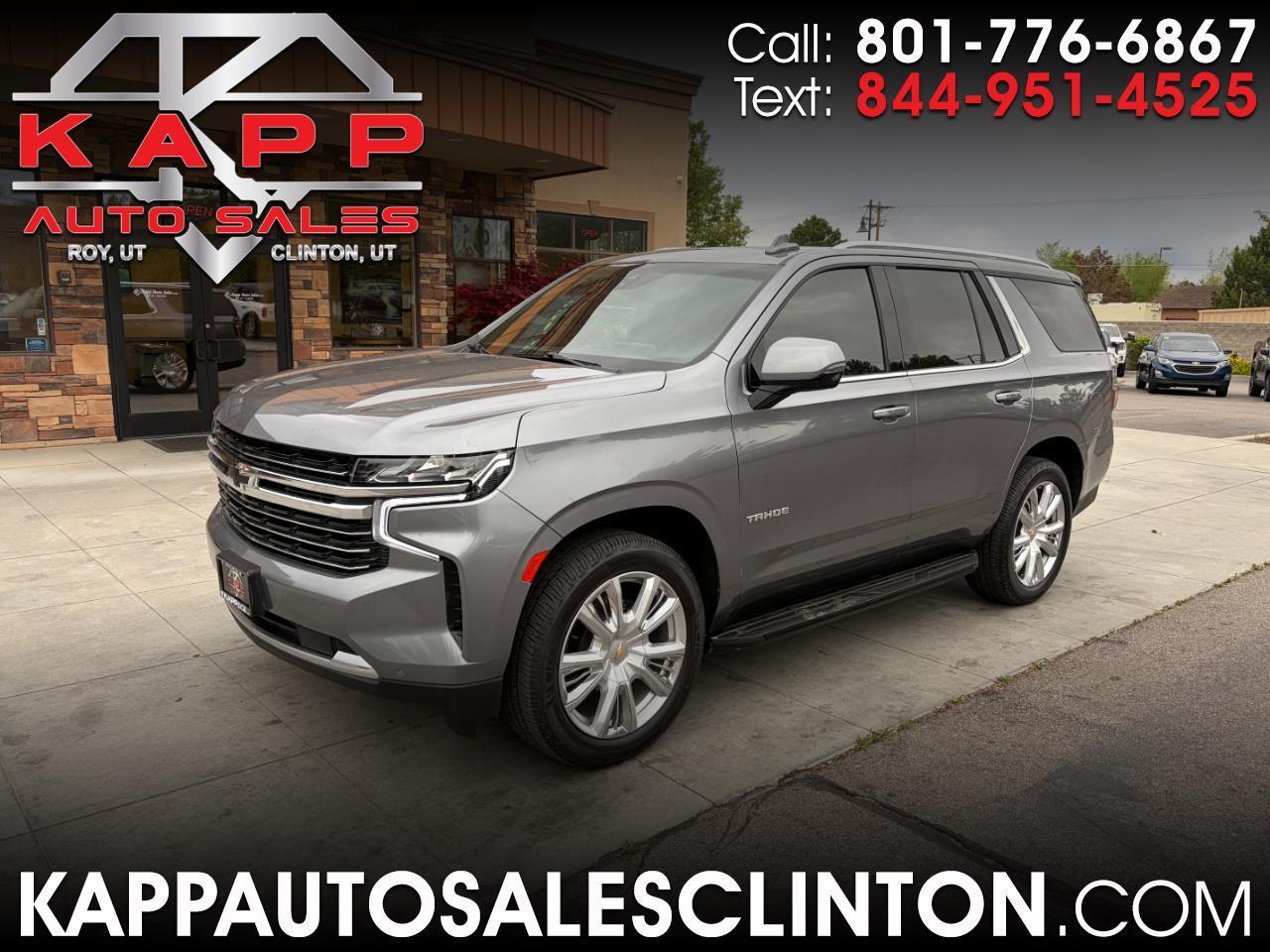 Chevrolet Tahoe 4WD 4dr LT 2021