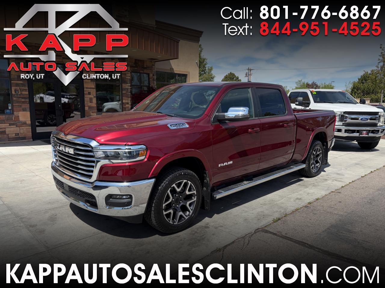 RAM 1500 Laramie 4x4 Crew Cab 6'4" Box 2025