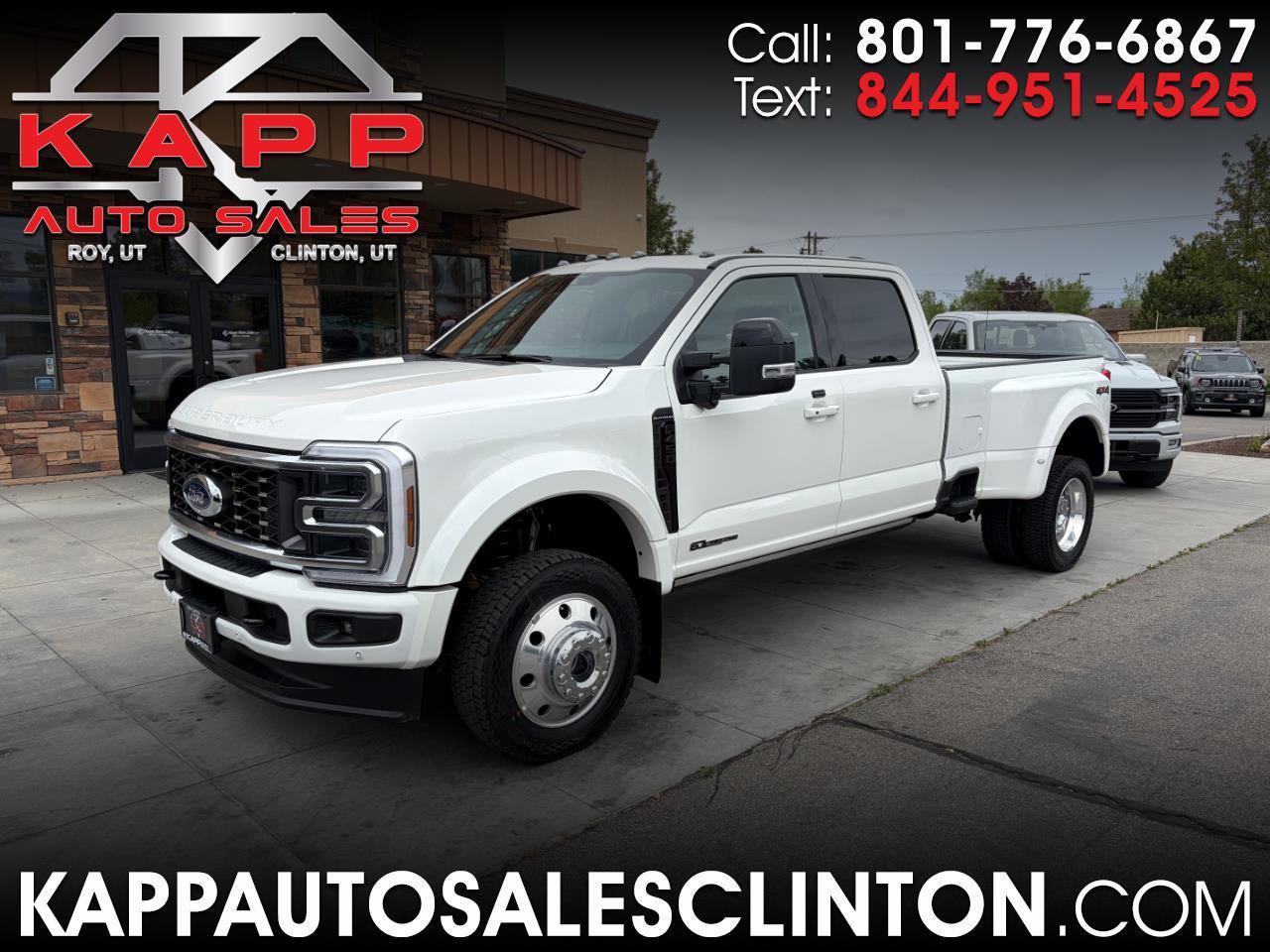 Ford Super Duty F-450 DRW Platinum 4WD Crew Cab 8' Box 2025