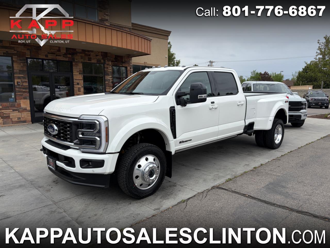 2025 Ford Super Duty F-450 DRW Platinum 4WD Crew Cab 8' Box