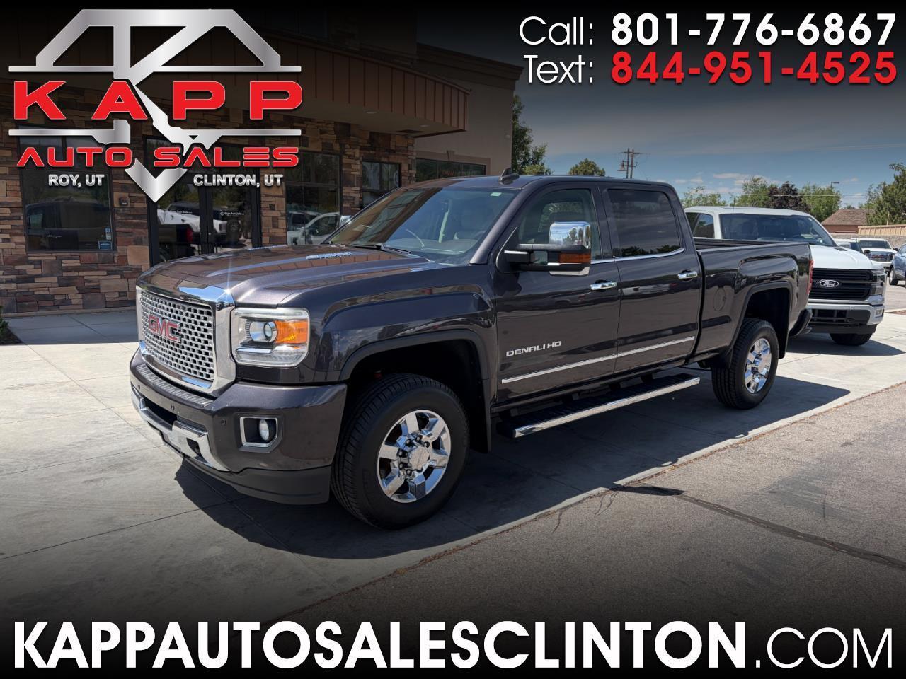 GMC Sierra 3500HD 4WD Crew Cab 153.7" Denali 2016