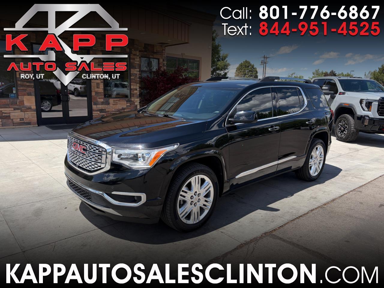 2018 GMC Acadia AWD 4dr Denali