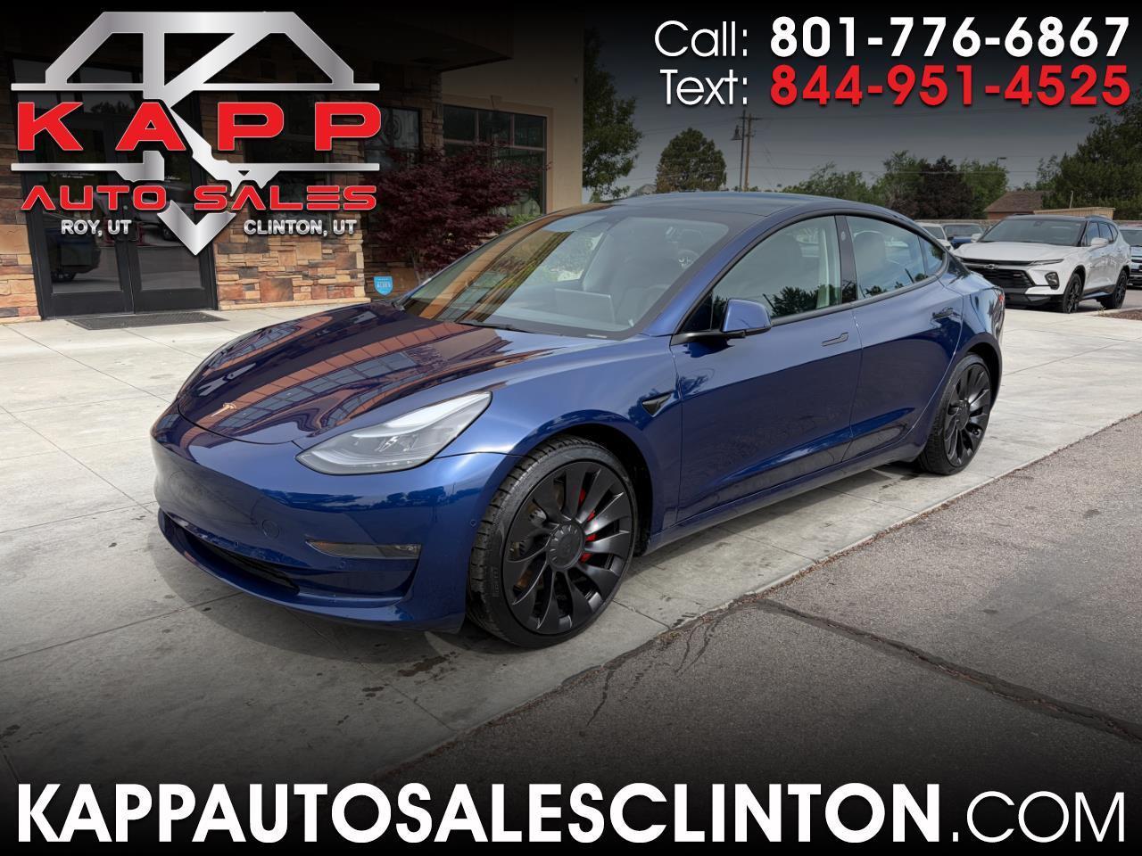 Tesla Model 3 Performance AWD 2022