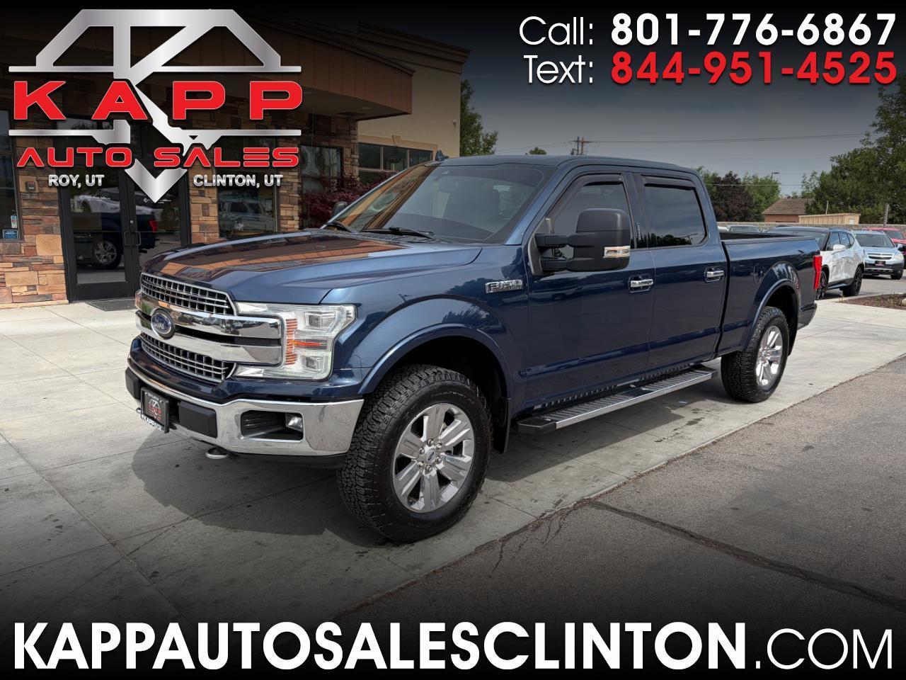 2018 Ford F-150 LARIAT 4WD SuperCrew 6.5' Box