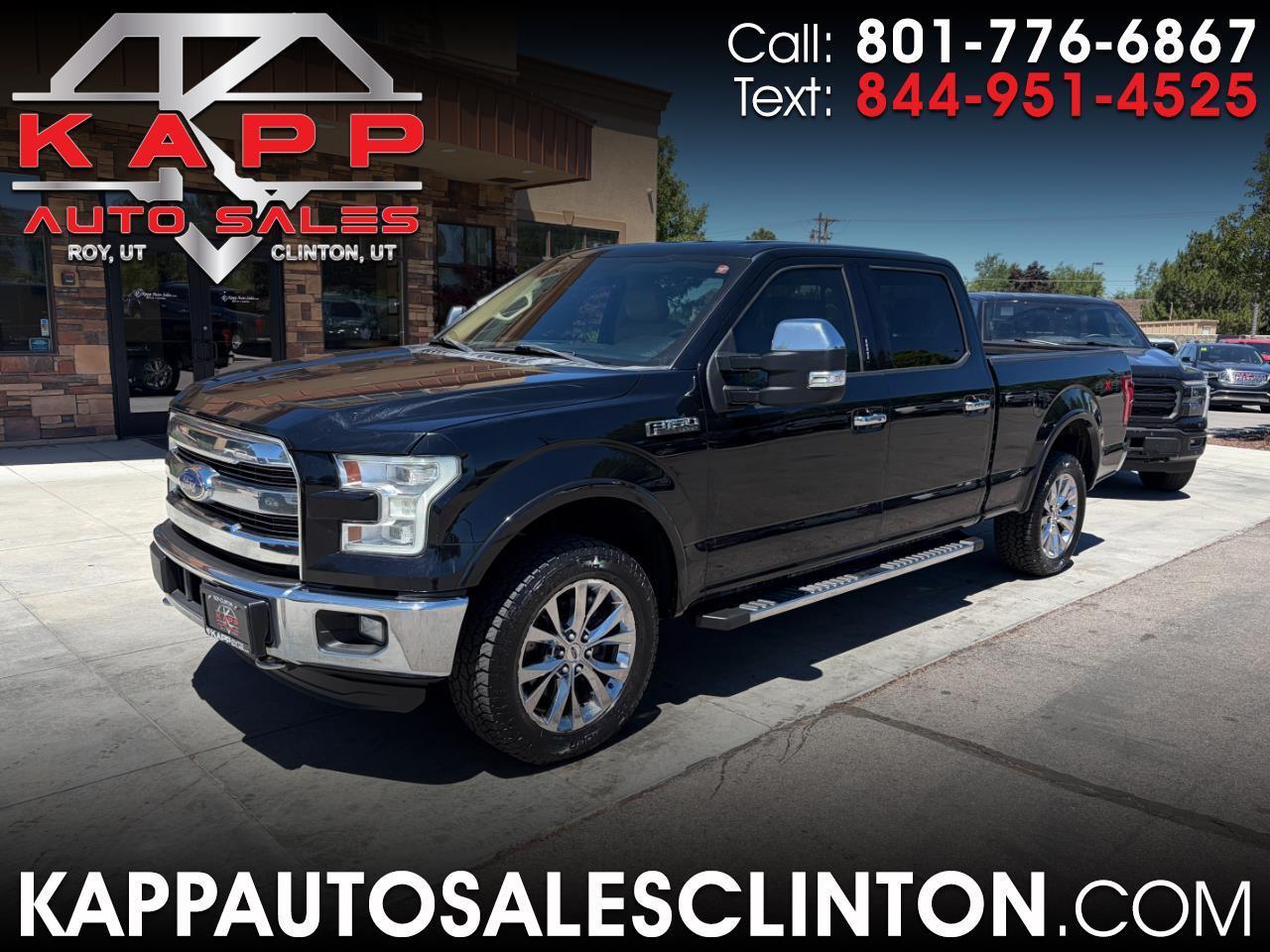 Ford F-150 4WD SuperCrew 157" Lariat 2016
