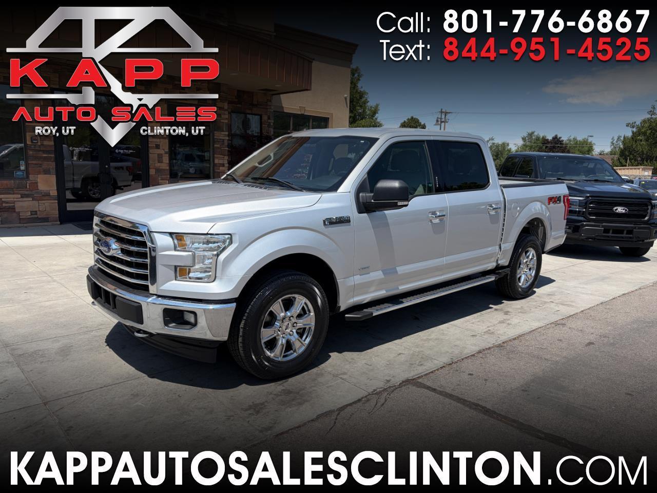 2017 Ford F-150 XLT 4WD SuperCrew 5.5' Box
