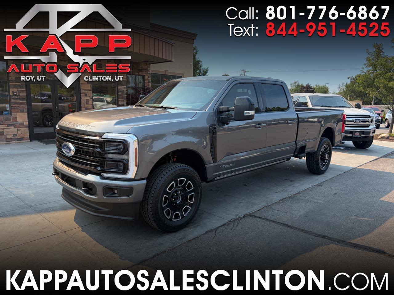 Ford Super Duty F-350 SRW Platinum 4WD Crew Cab 8' Box 2025