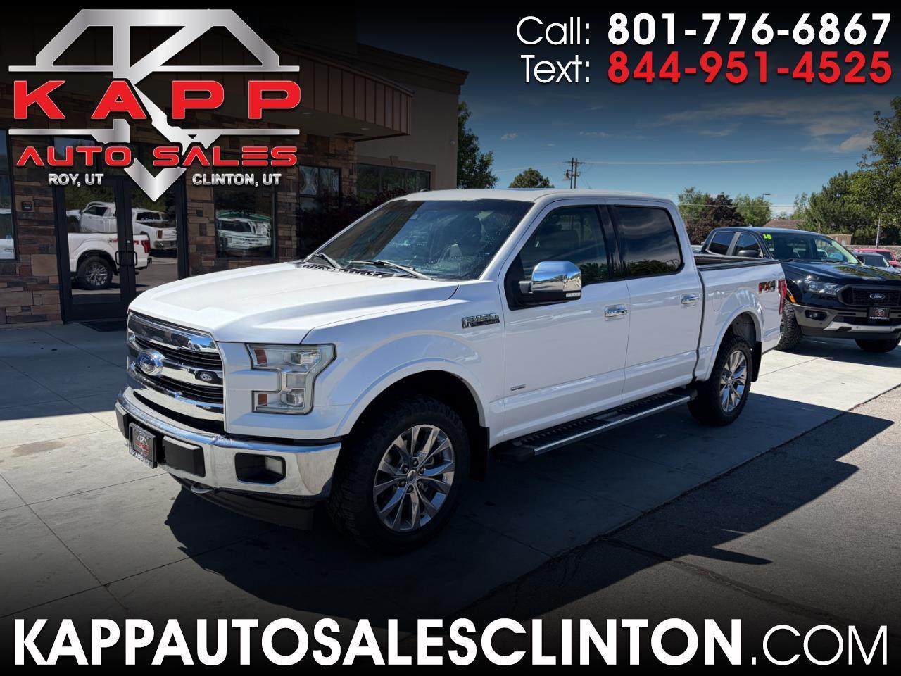 Ford F-150 Lariat 4WD SuperCrew 5.5' Box 2017