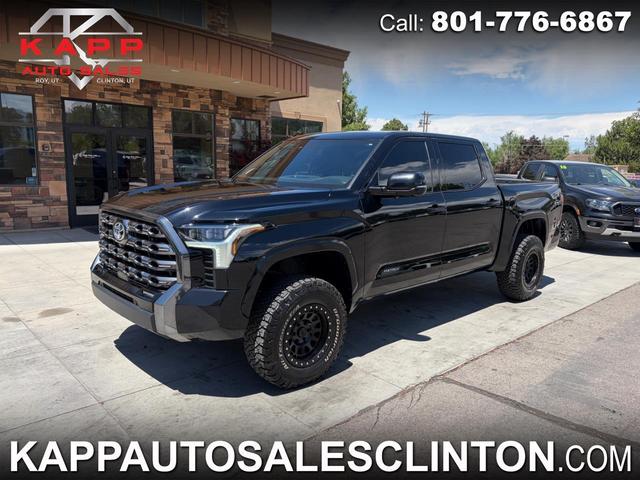 Black 2023 Toyota Tundra Pickup Truck Four-Wheel Drive Automatic
