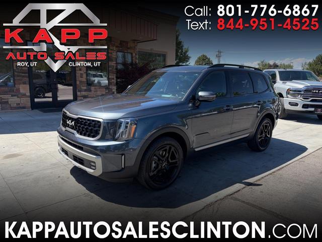 Black (Charcoal) 2023 Kia Telluride SUV / Crossover All-Wheel Drive Automatic
