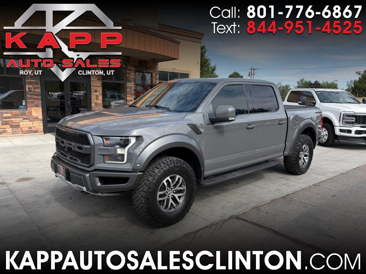 Ford F-150 Raptor 4WD SuperCrew 5.5' Box 2018