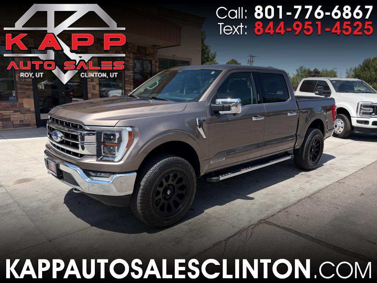 2021 Ford F-150 Lariat 4WD SuperCrew 5.5' Box