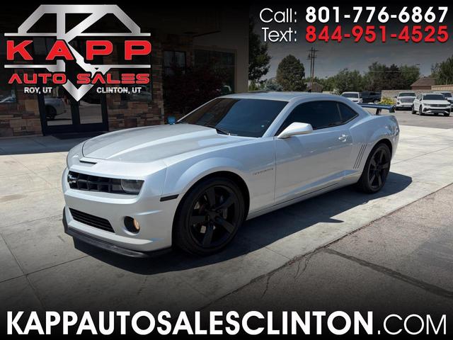 Silver 2010 Chevrolet Camaro Coupe Rear-Wheel Drive Automatic