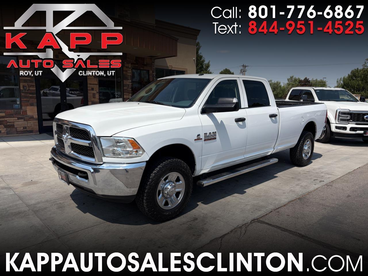 RAM 3500 Tradesman 4x4 Crew Cab 8' Box 2017