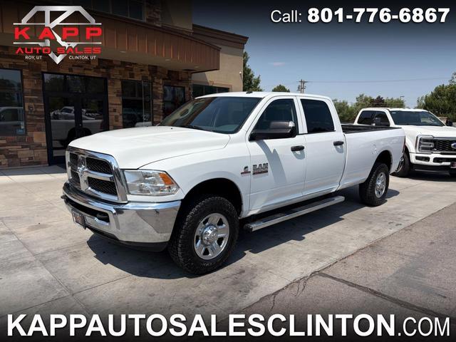 White 2017 RAM 3500 Pickup Truck Four-Wheel Drive Automatic
