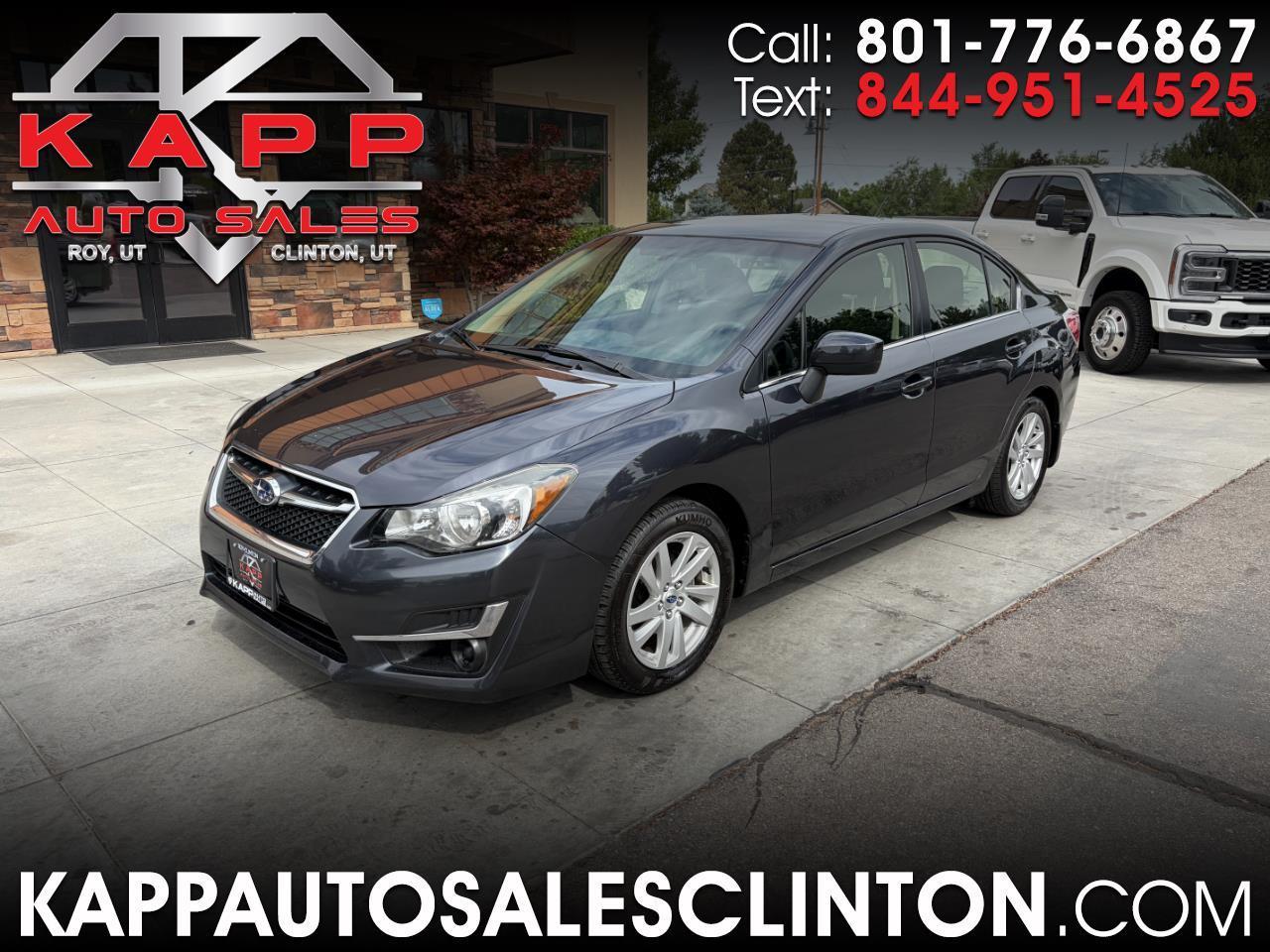Subaru Impreza Sedan 4dr CVT 2.0i Premium 2015