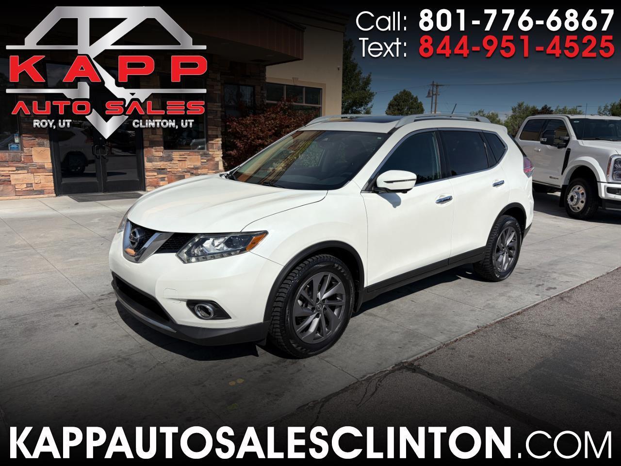 2016 Nissan Rogue AWD 4dr SL