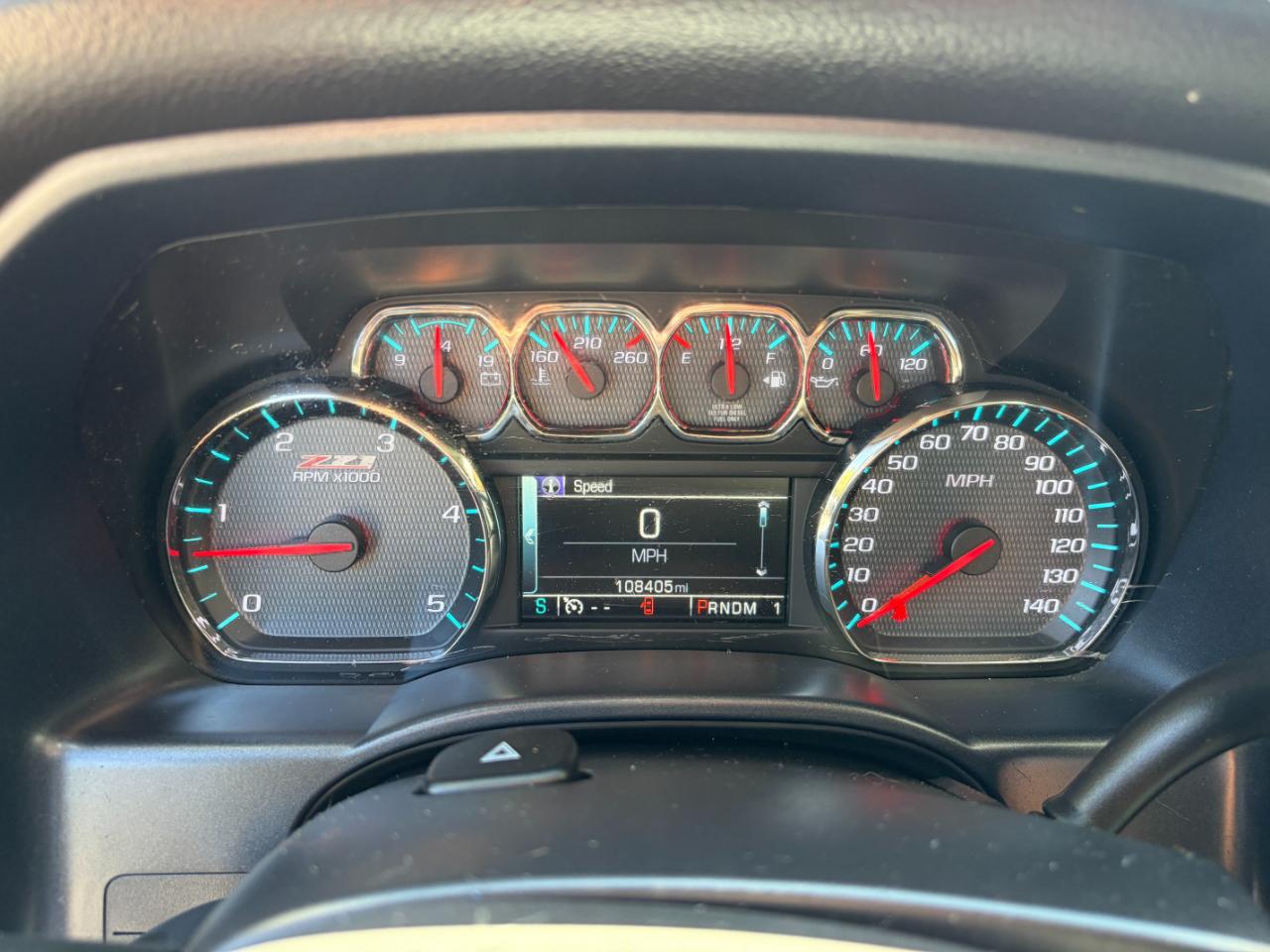 Chevrolet Silverado 2500HD 4WD Crew Cab 153.7" LT 2016