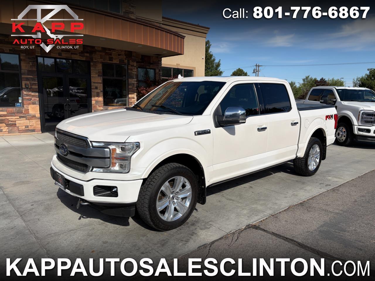 Ford F-150 Platinum 4WD SuperCrew 5.5' Box 2018