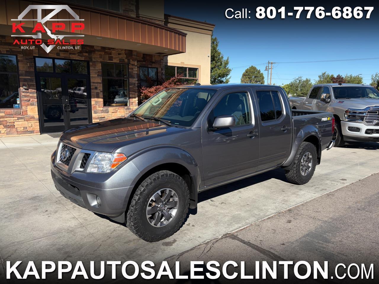 Nissan Frontier Crew Cab 4x4 PRO-4X Auto 2019