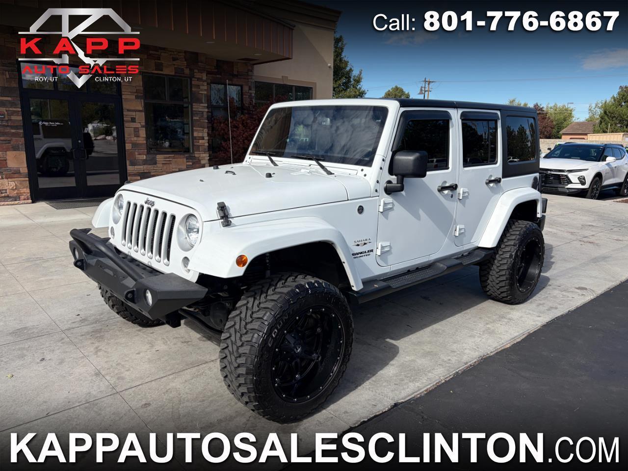 Jeep Wrangler Unlimited 4WD 4dr Sahara 2016