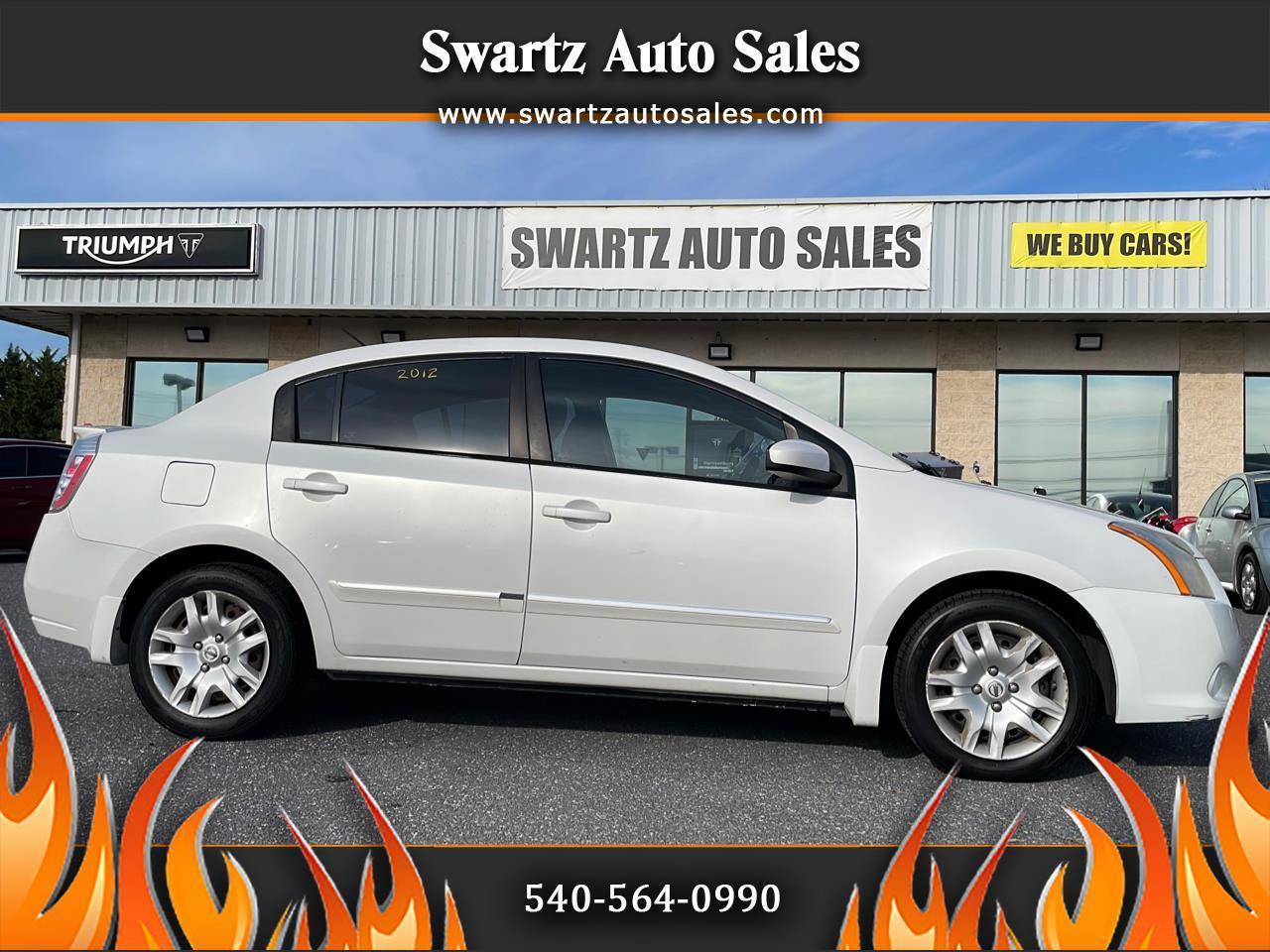 Nissan Sentra 4dr Sdn I4 CVT 2.0 S 2012