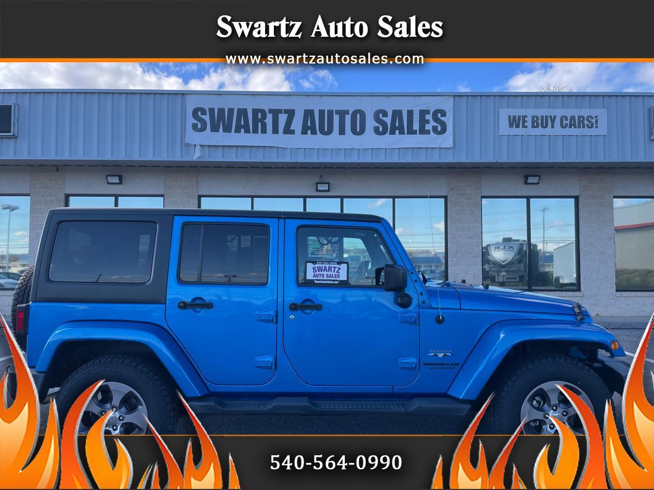 2016 Jeep Wrangler Unlimited 4WD 4dr Sahara