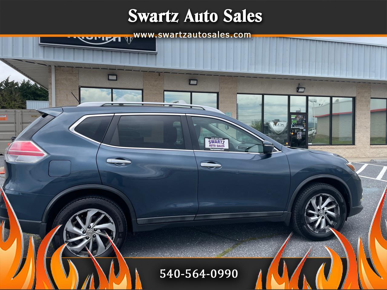 Nissan Rogue AWD 4dr SL 2014