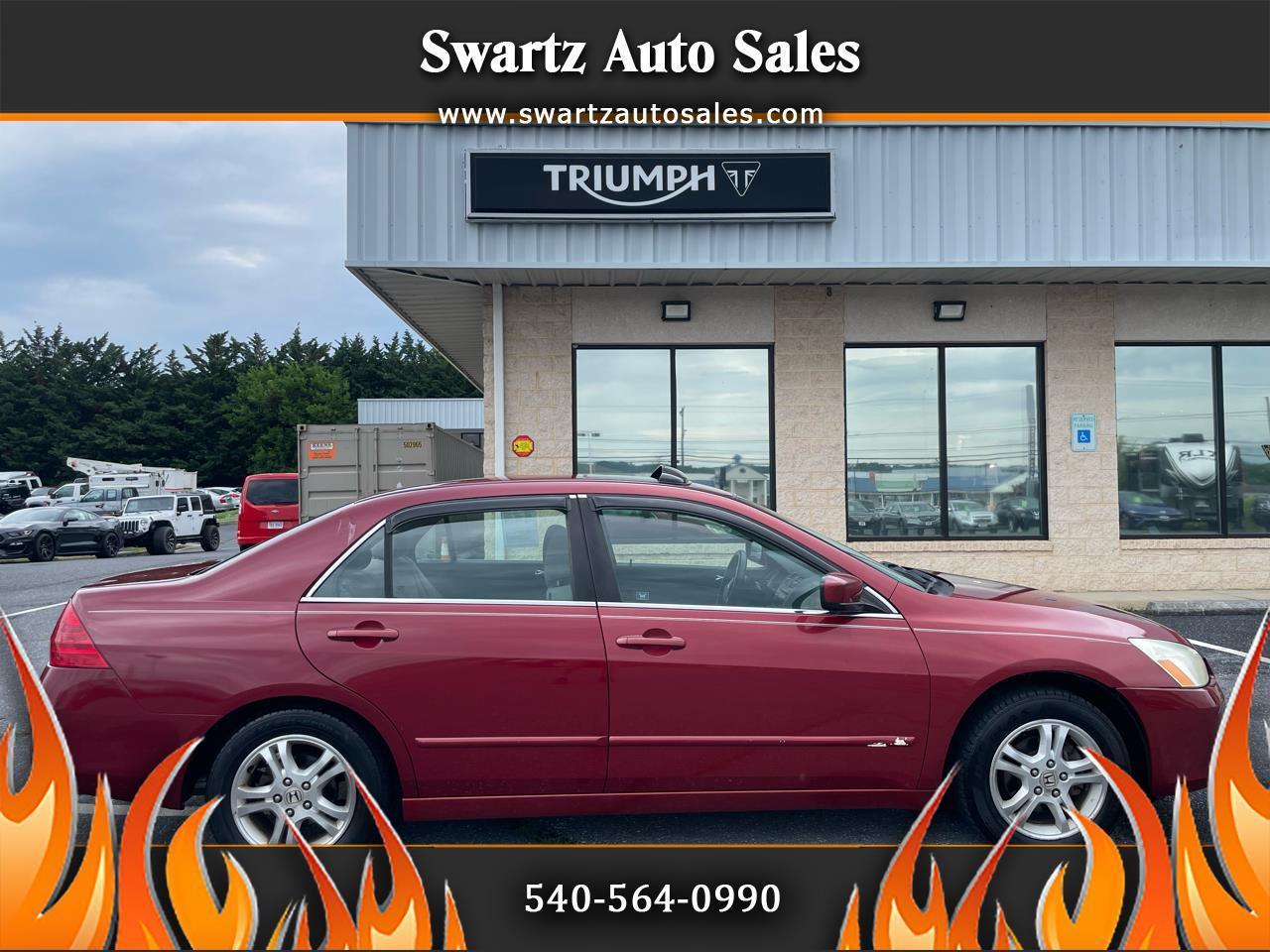 2007 Honda Accord Sdn 4dr I4 AT EX-L w/Navi