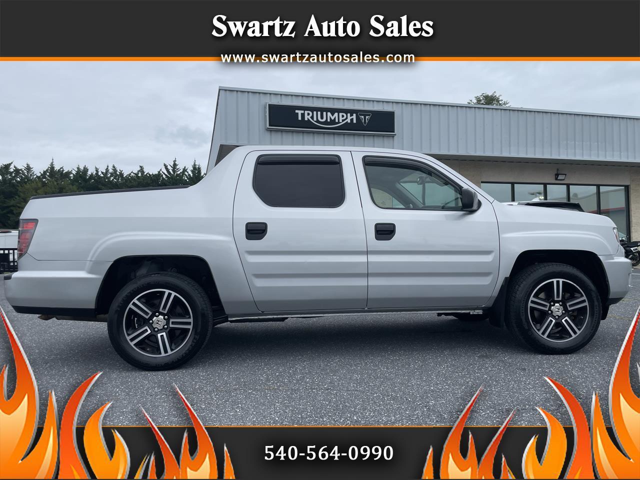 2013 Honda Ridgeline 4WD Crew Cab Sport