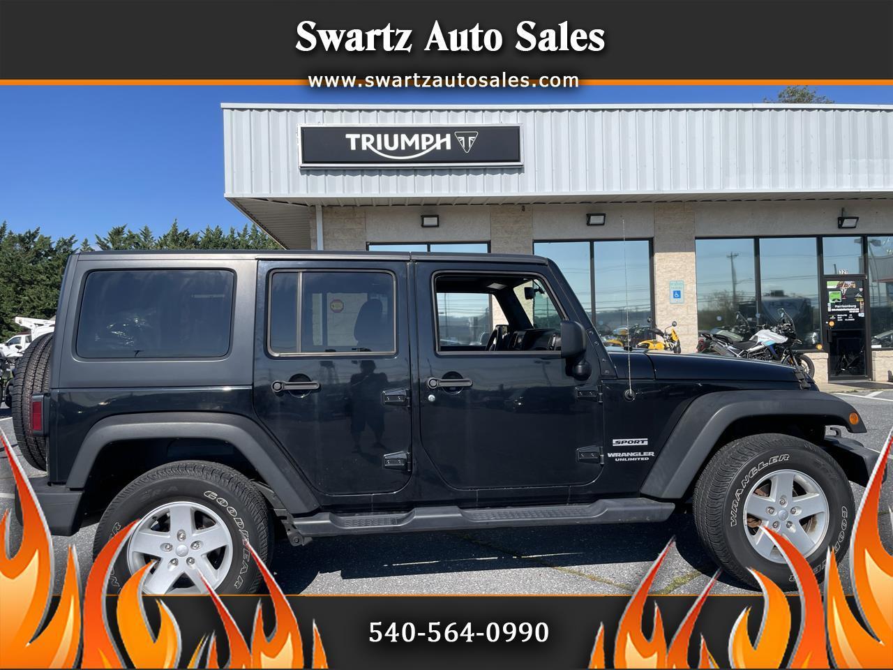 Jeep Wrangler Unlimited Sport 4x4 2017
