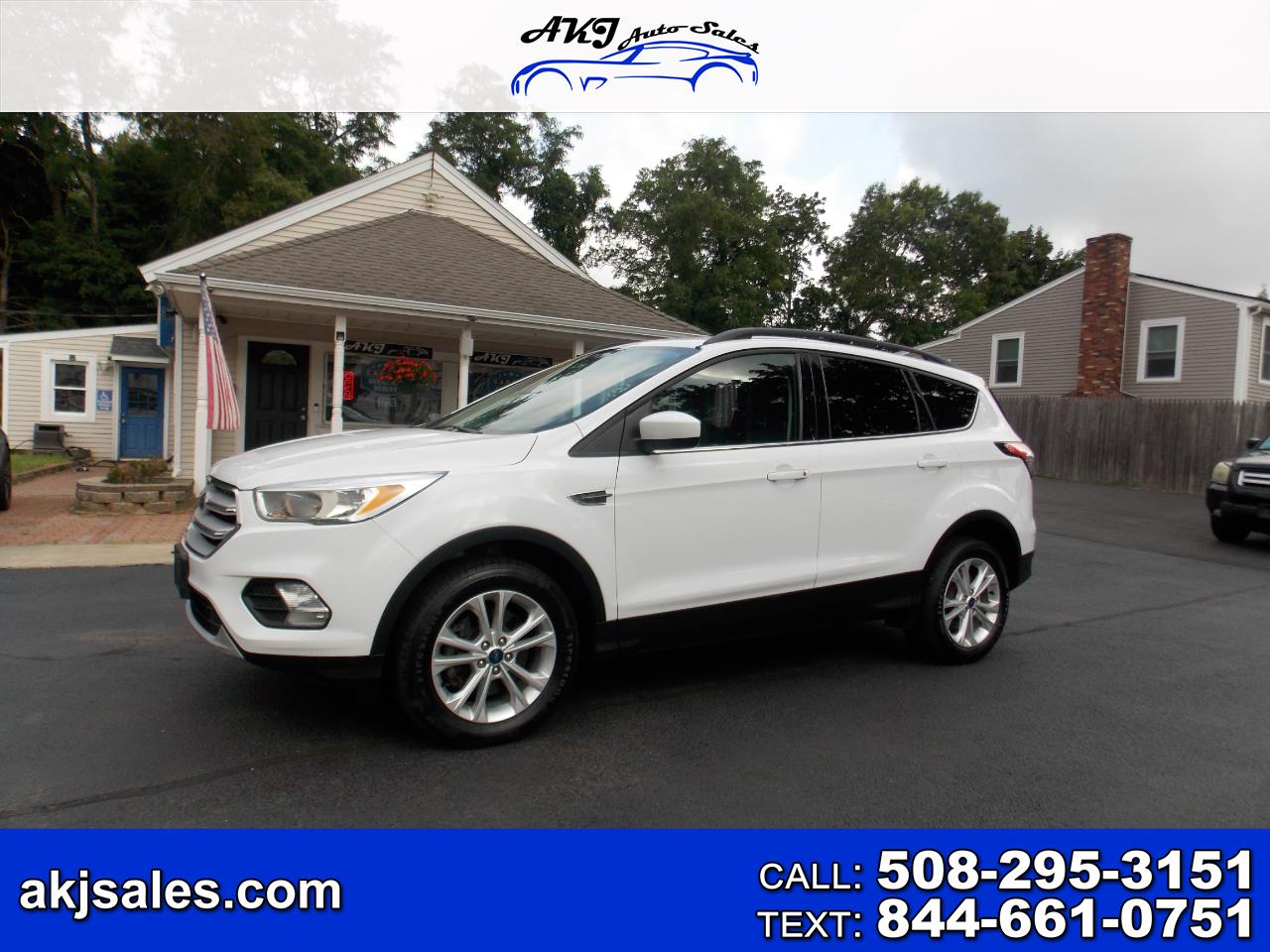 Used 2018 Ford Escape SE 4WD for Sale in West Wareham MA 02576 AKJ Auto