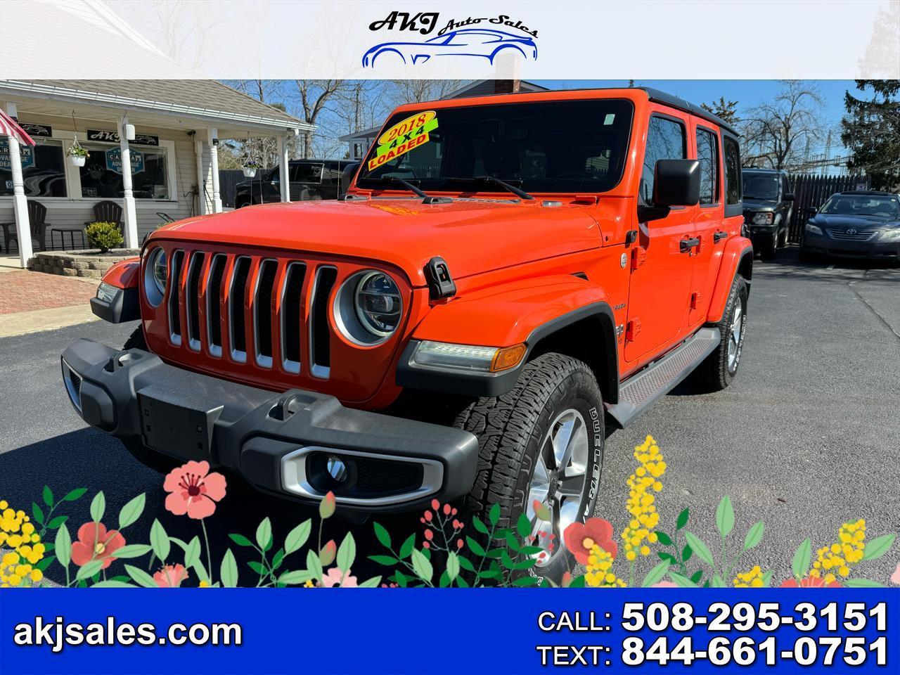 Jeep Wrangler Unlimited Sahara 4x4 2018