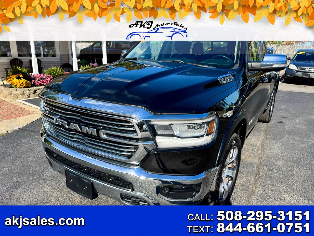 2020 RAM 1500 Laramie 4x4 Quad Cab 6'4" Box