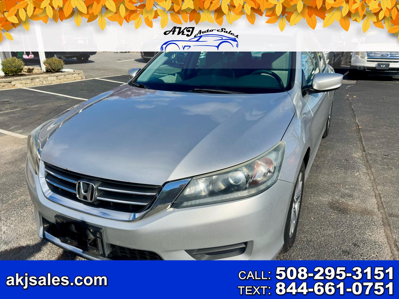 2013 Honda Accord Sdn 4dr I4 CVT LX