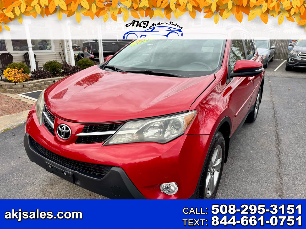 2015 Toyota RAV4 AWD 4dr XLE (Natl)