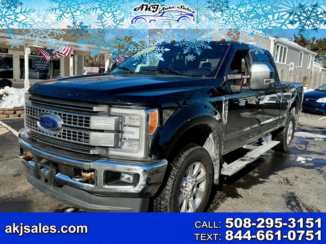 2017 Ford Super Duty F-350 SRW Platinum 4WD Crew Cab 6.75' Box