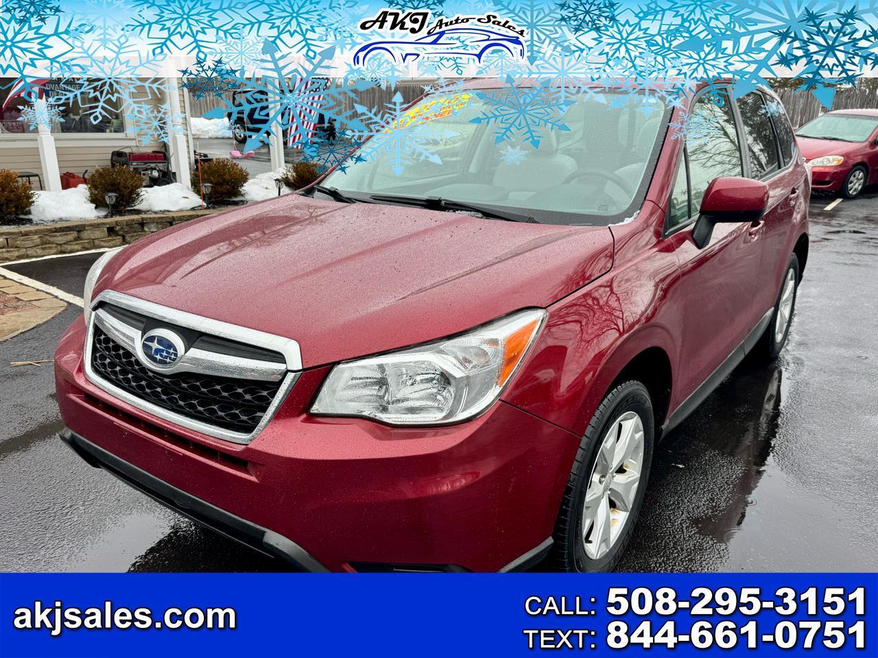 2016 Subaru Forester 4dr CVT 2.5i Premium PZEV
