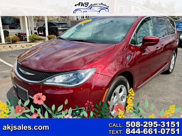 Red 2020 Chrysler Pacifica Hybrid Touring L FWD Minivan Front-Wheel Drive Automatic