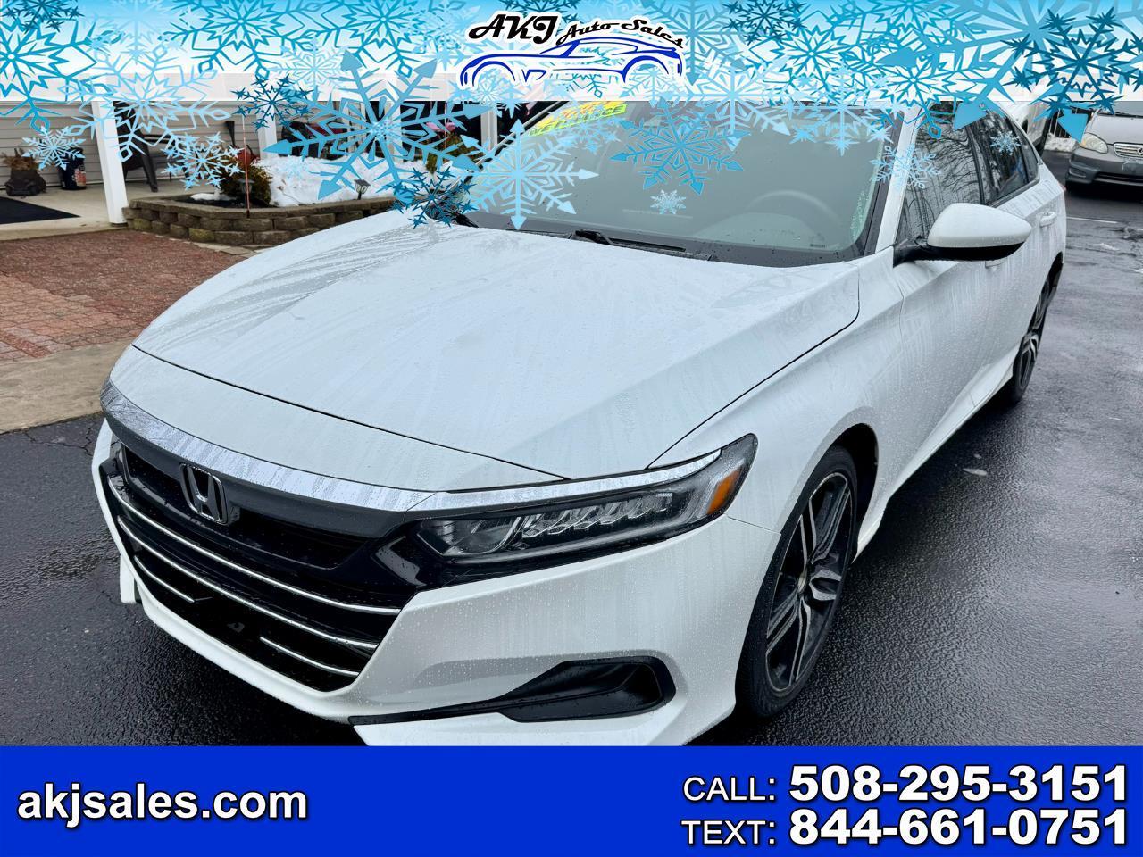 2022 Honda Accord Sedan LX 1.5T CVT