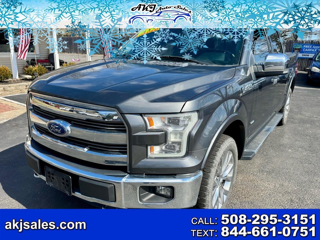 2017 Ford F-150 Lariat 4WD SuperCrew 5.5' Box