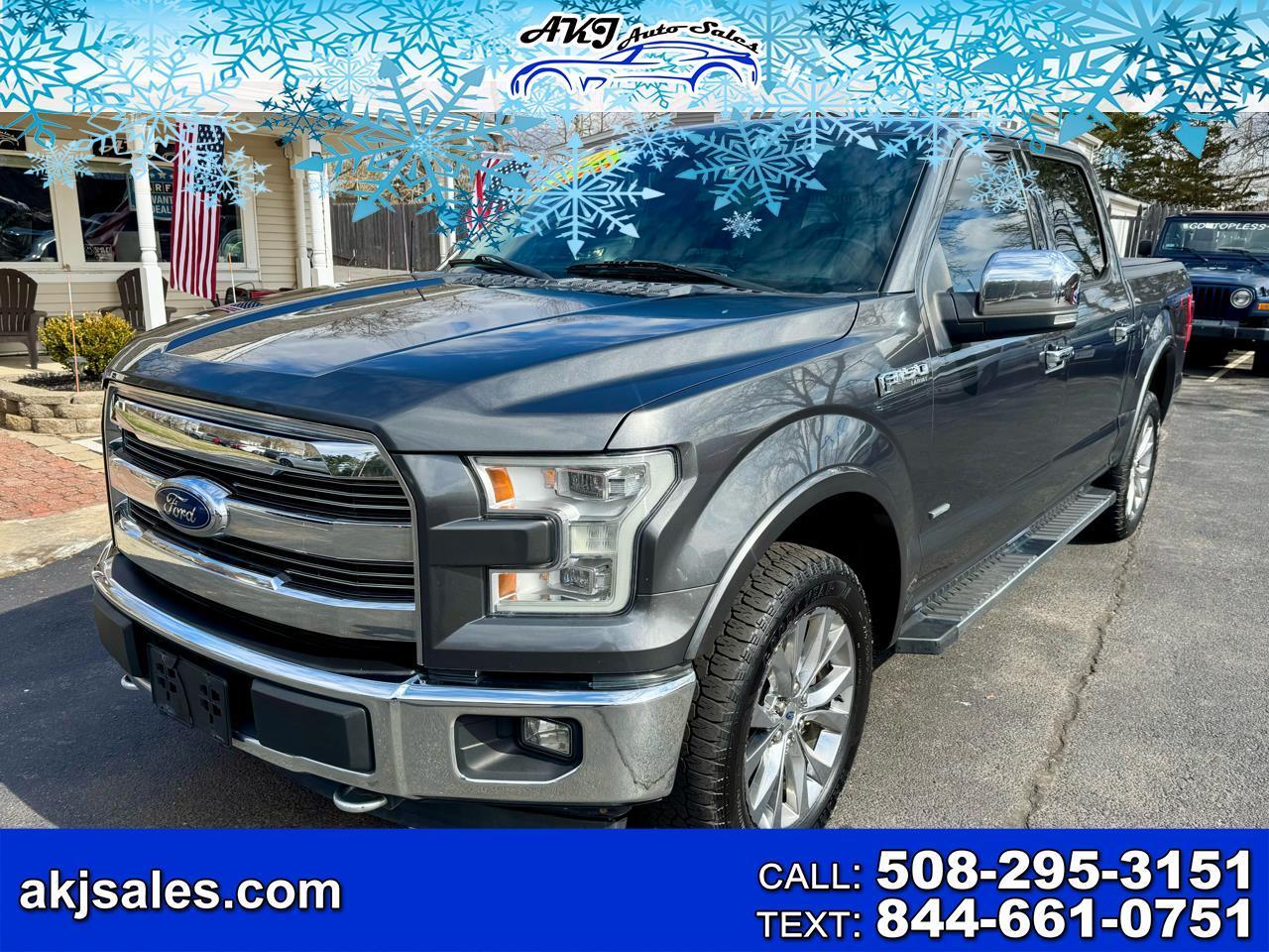 2017 Ford F-150 Lariat 4WD SuperCrew 5.5' Box