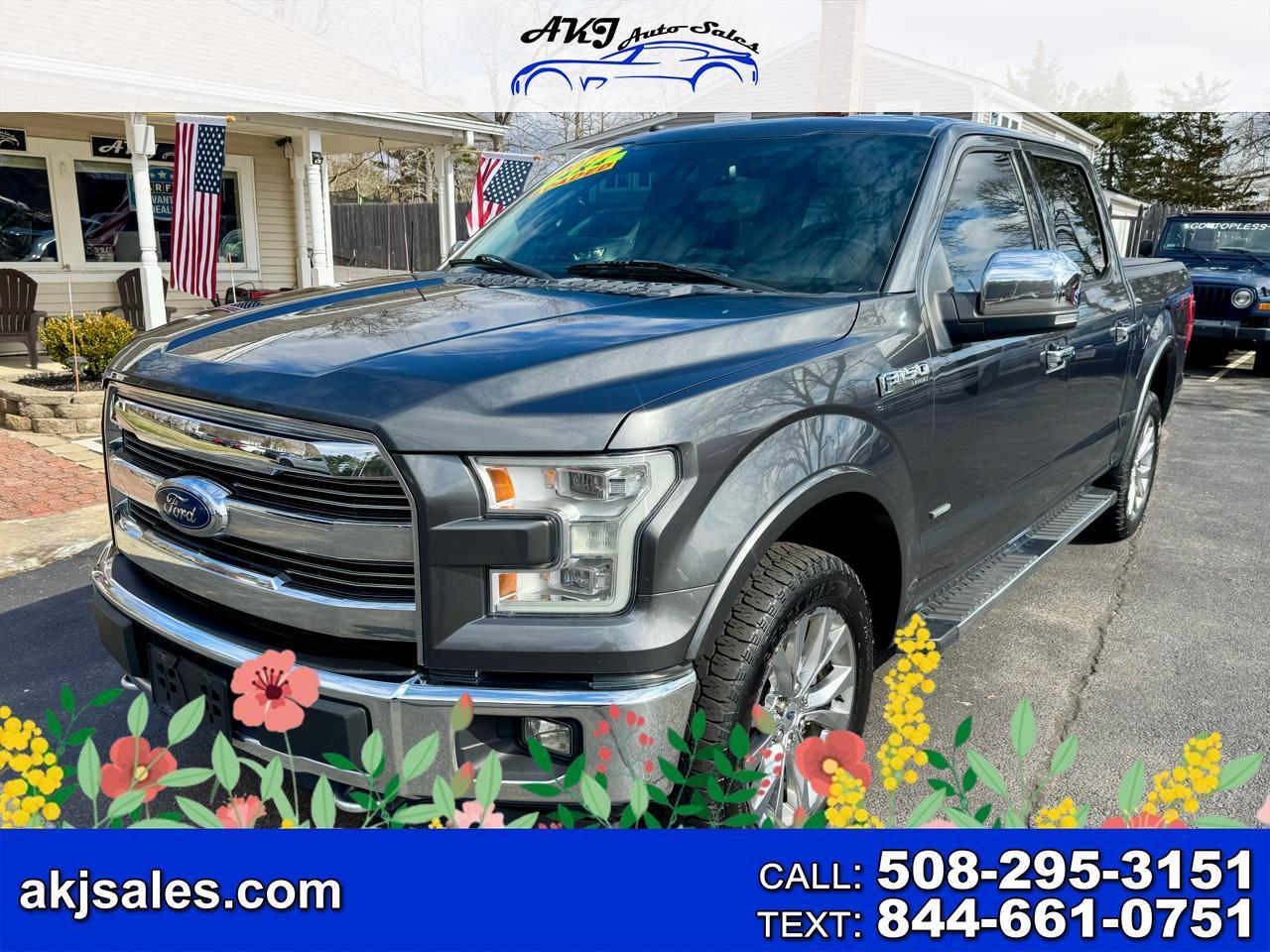 2017 Ford F-150 Lariat 4WD SuperCrew 5.5' Box