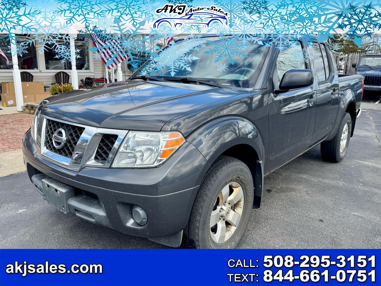 2012 Nissan Frontier 4WD Crew Cab SWB Auto SV