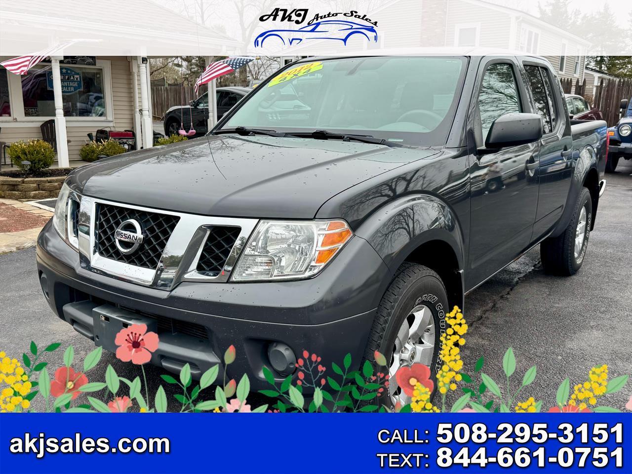 2012 Nissan Frontier 4WD Crew Cab SWB Auto SV